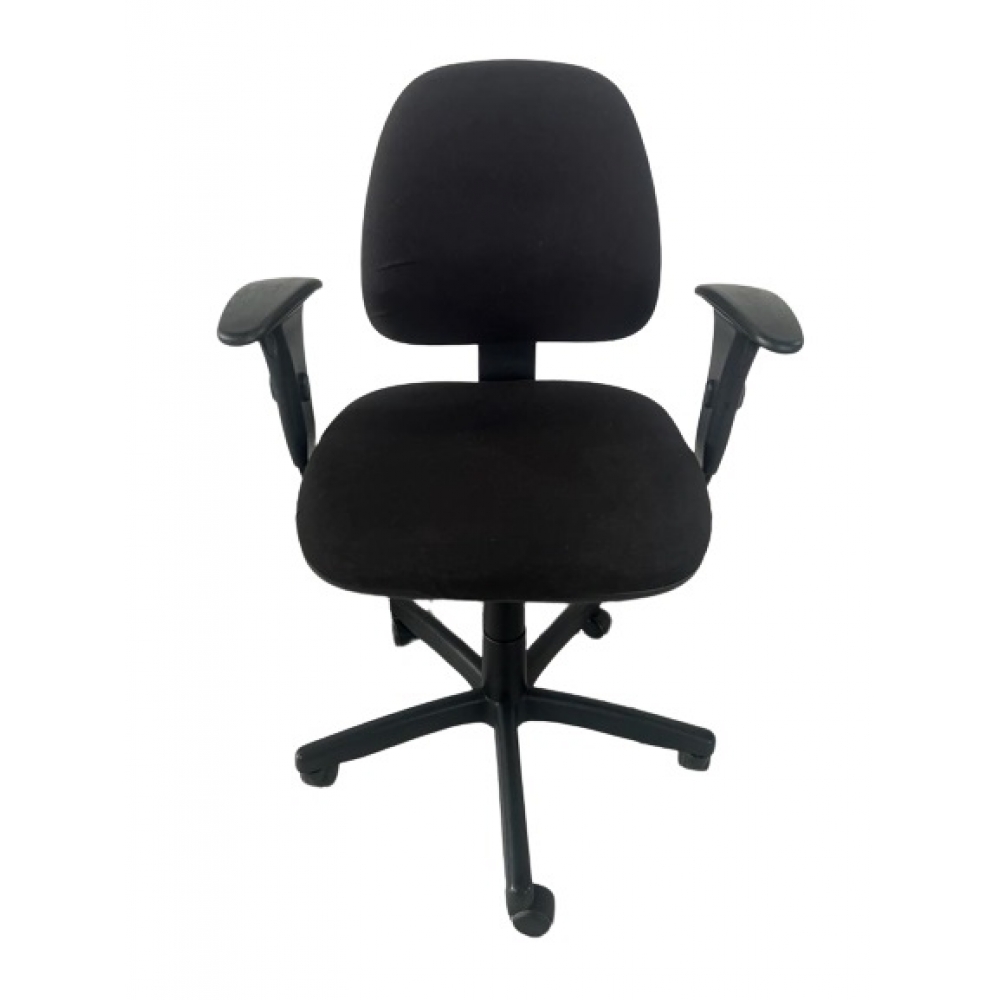 cadeira de escritório ergonômica preta