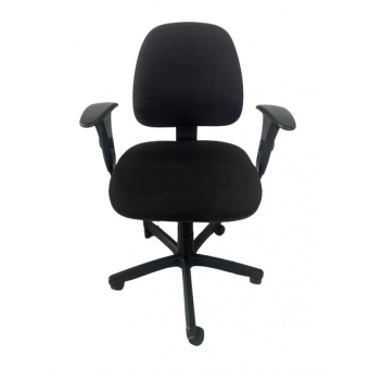 cadeira de escritório ergonômica preta