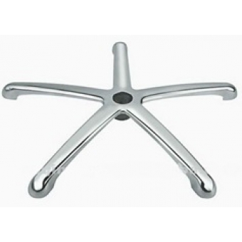 aranha cromada moderna sem rodinhas